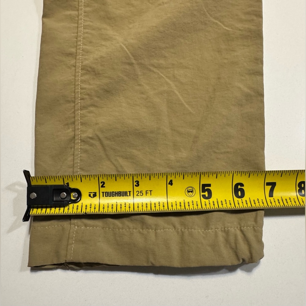 Simms Mens 32 Super-light Fishing Hiking Pants 100% Nylon Wicking Quick Dry Tan - Picture 13 of 13